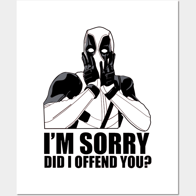 I'm Sorry Wall Art by Vercan